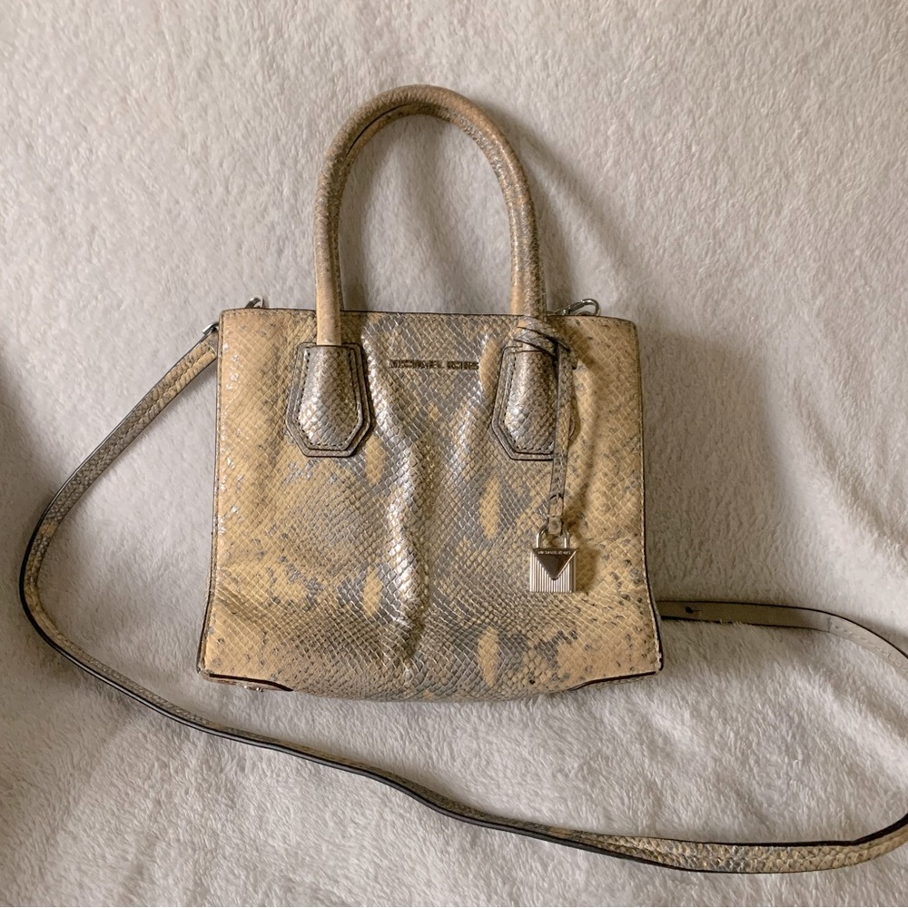 Michael Kors Snakeskin Crossbody Bag